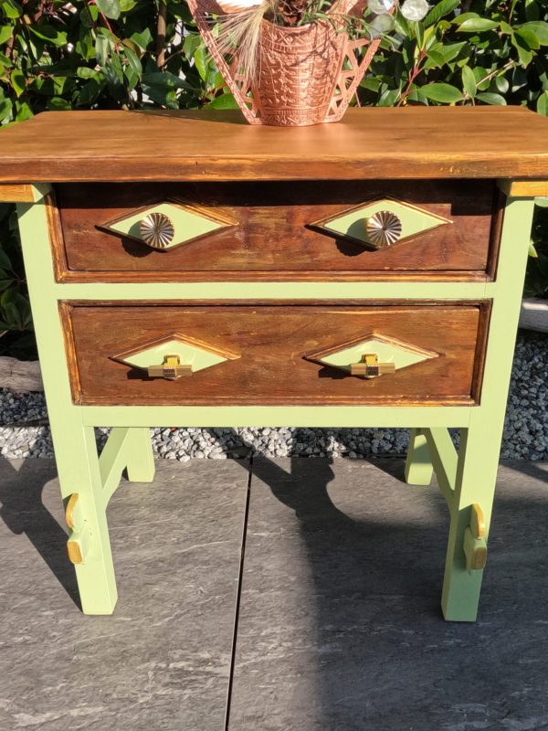 Table d'appoint 2 tiroirs